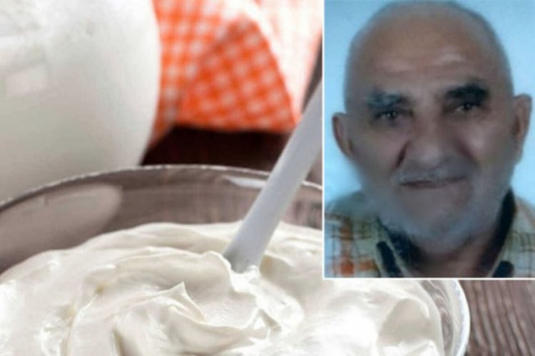 Yoğurt zannedip boya yiyen yaşlı adam hayatını kaybetti!