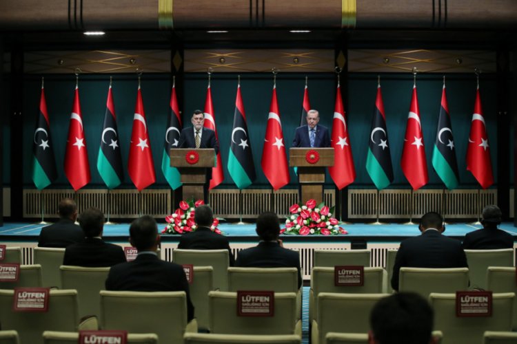 Erdoğan: Darbeci Hafter bir kez daha ger&ccedil;ek y&uuml;z&uuml;n&uuml; g&ouml;sterdi