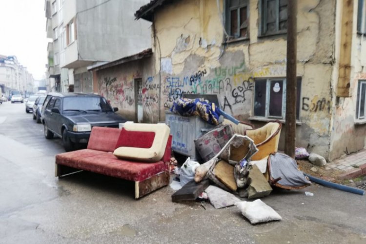 Bursa İneg&ouml;l'de kaba atıklar evlerin &ouml;n&uuml;nden alınacak