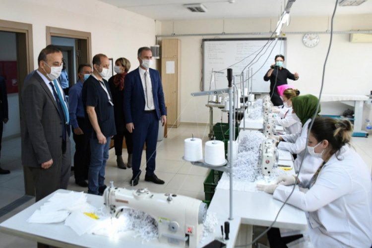 Bursa'da &ccedil;ocuk hastalar unutulmadı