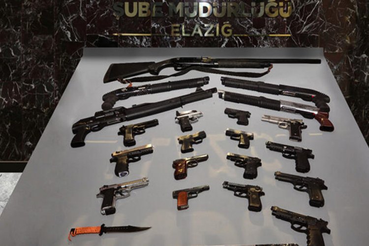 Elazığ'da, 1 haftada 99 ş&uuml;pheliye g&ouml;zaltı