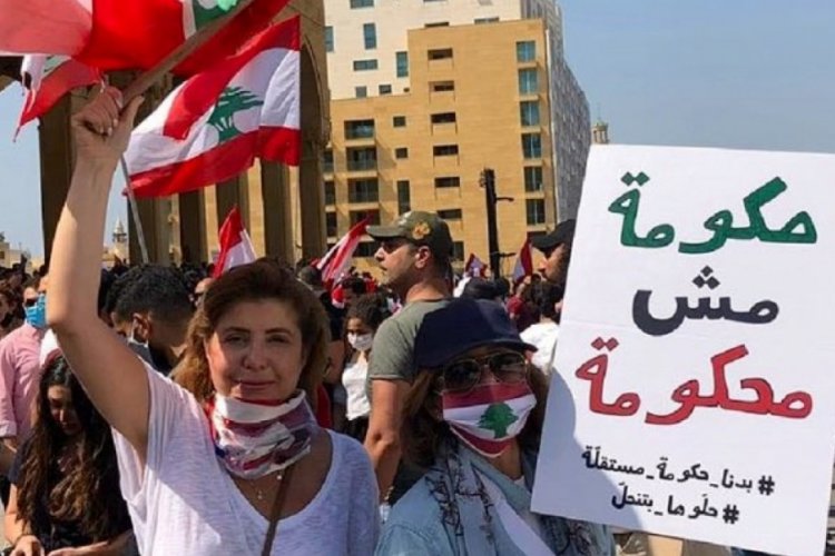 L&uuml;bnan'da &ccedil;ıkan protestolarda 35 kişi yaralandı