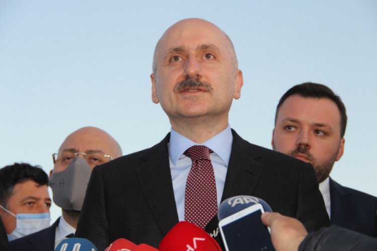 Karaismailoğlu Erzurum Havalimanı'nda incelemelerde bulundu