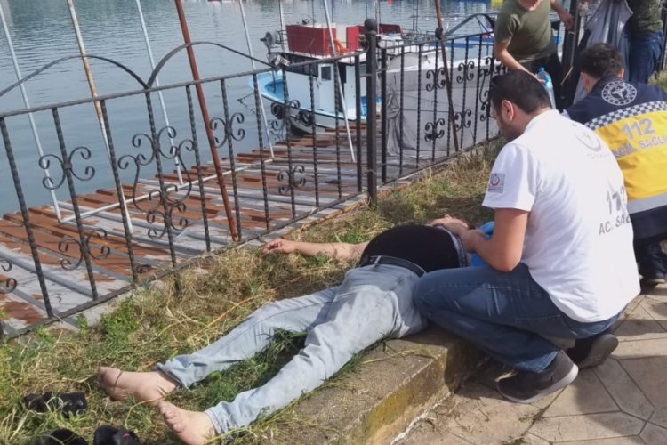 Elektrik &ccedil;arptı sanılan usta kalp krizinden &ouml;ld&uuml;