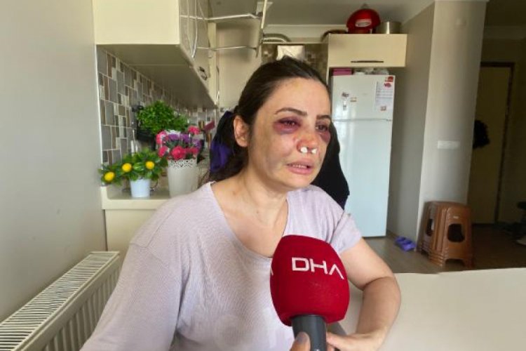Boşanmak isteyen eşine dehşeti yaşattı
