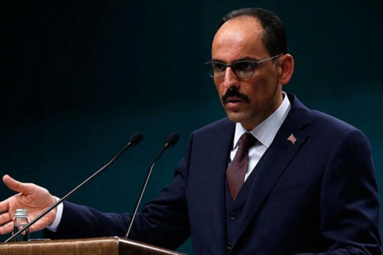 S&ouml;zc&uuml; Kalın'dan Bizans bayrağı tepkisi