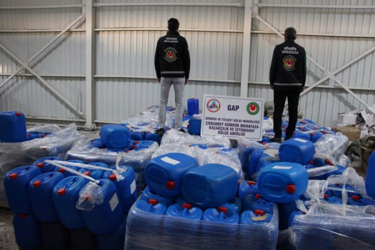 &Ccedil;obanbey Sınır Kapısı'nda milyonlarca liralık ka&ccedil;ak&ccedil;ılık engellendi