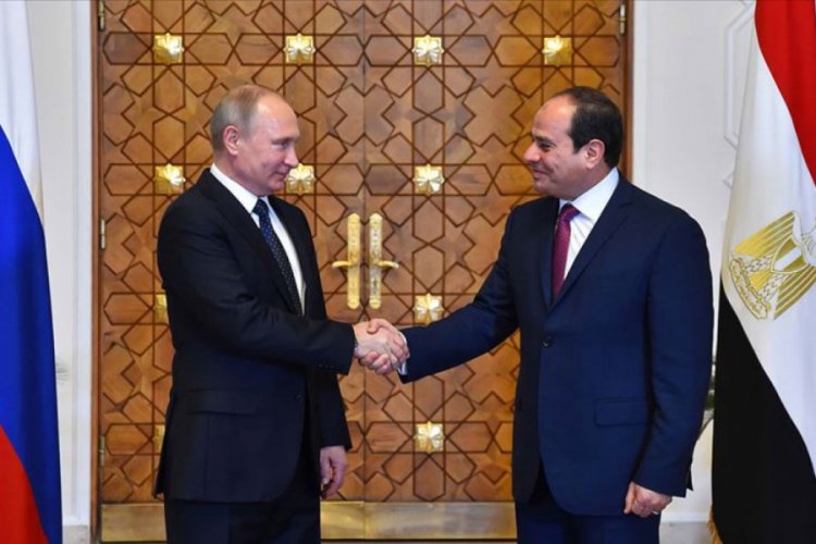 Putin, Sisi ile Kahire Bildirgesi'ni g&ouml;r&uuml;şt&uuml;