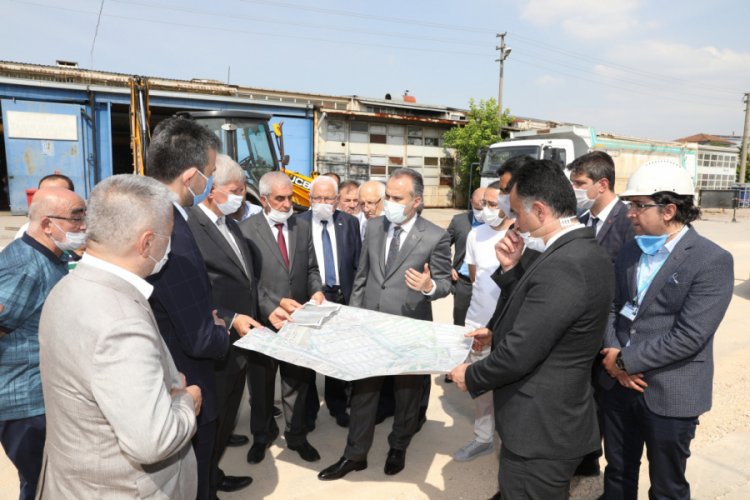 Bursa'nın altyapısı g&uuml;&ccedil;leniyor