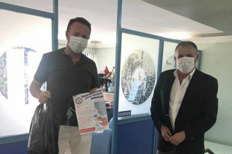 Bursa Gemlik Esnaf ve Sanatkarlar odasından destek