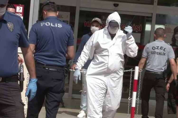Hastaneden ka&ccedil;an corona ş&uuml;phelisini doktor yakaladı