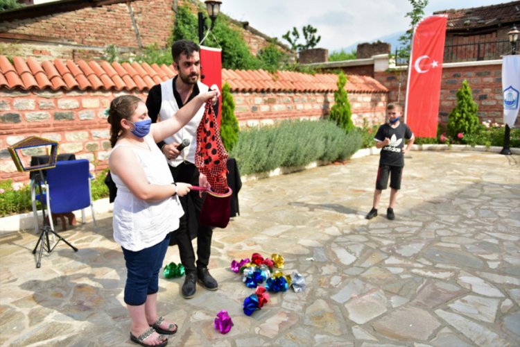 Bursa'da &ccedil;ocuklar hem eğlendi hem &ouml;ğrendi