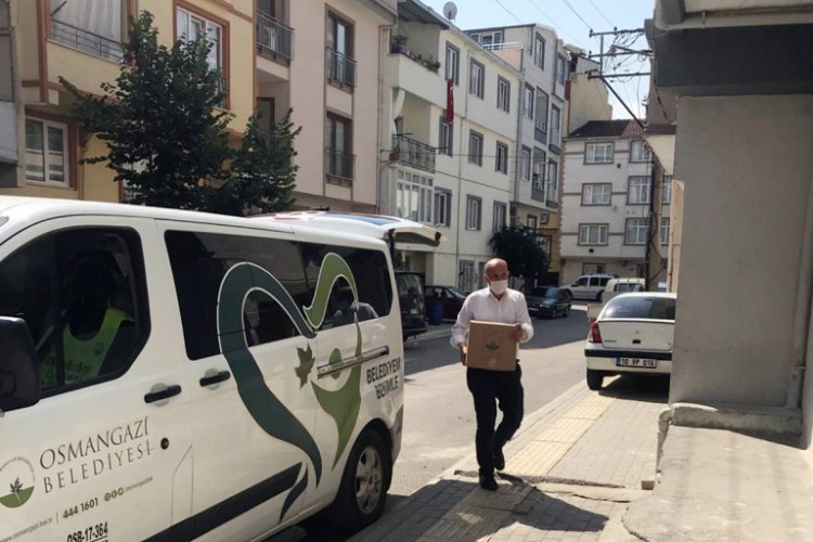 Bursa Osmangazi'de 10 g&uuml;nde 32 bin sosyal destek