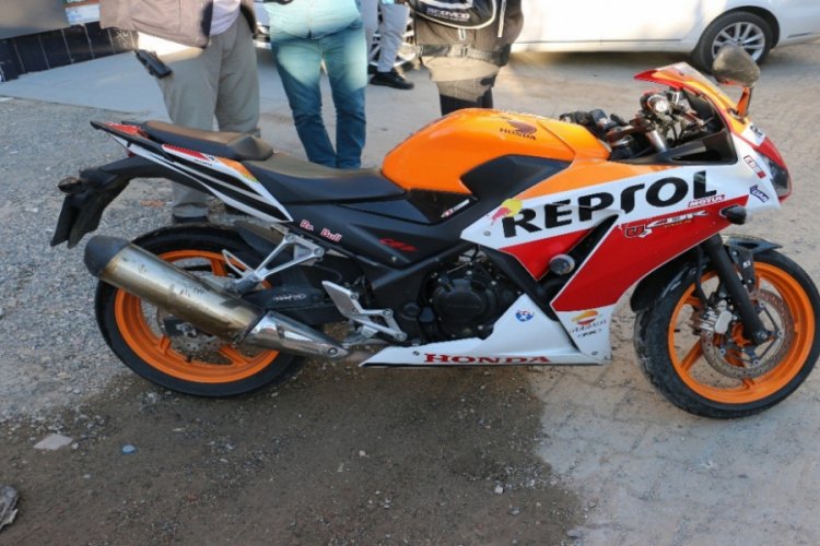 Motosiklet &ccedil;alan 1 kişi tutuklandı