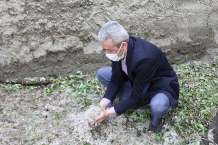 Domani&ccedil;'te dolunun verdiği zarar g&uuml;n y&uuml;z&uuml;ne &ccedil;ıktı