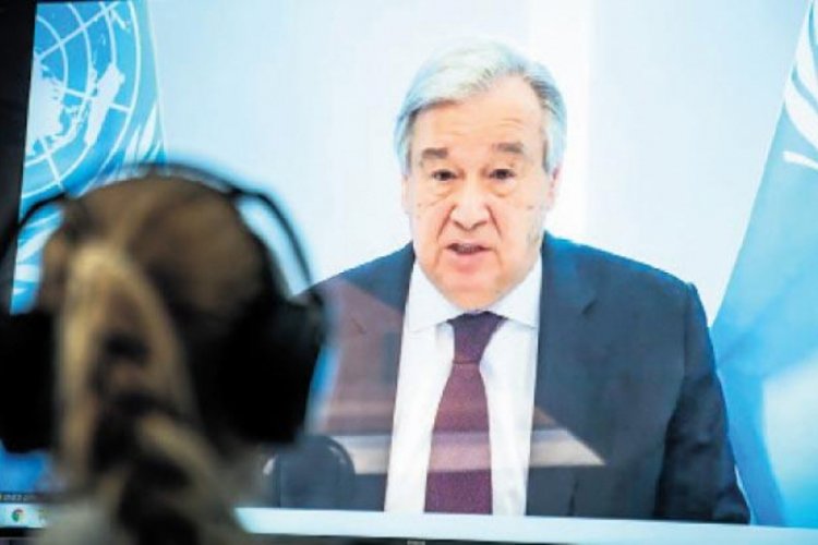 Guterres, '&ouml;l&uuml;m kalım meselesi' diyerek &ccedil;ağrıda bulundu!