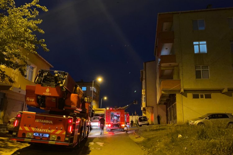 Ambalaj deposunda yangın paniği