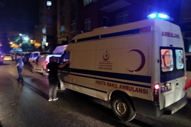 Prof. Dr. Cemil Taşcıoğlu Şehir Hastanesi'ne ait ambulans &ccedil;alındı
