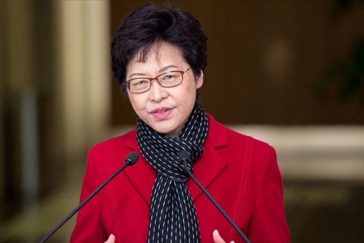 Hong Kong Baş Y&ouml;neticisi Carrie Lam, tartışmalı Ulusal Marş Y&ouml;netmeliği'ni onayladı