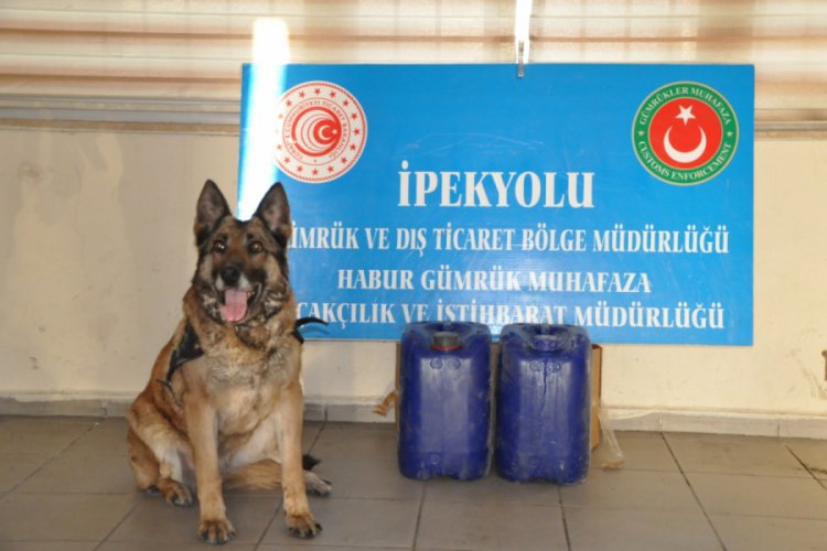Habur G&uuml;mr&uuml;k Kapısı'nda 42,7 kilo uyuşturucu ele ge&ccedil;irildi