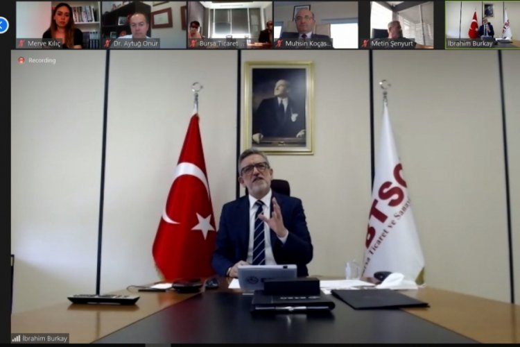 Bursa Ticaret ve Sanayi Odası Başkanı Burkay: "Yeni normalde en b&uuml;y&uuml;k potansiyel bilişim sekt&ouml;r&uuml;nde"