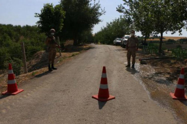 Adıyaman'da bir k&ouml;y karantinaya alındı