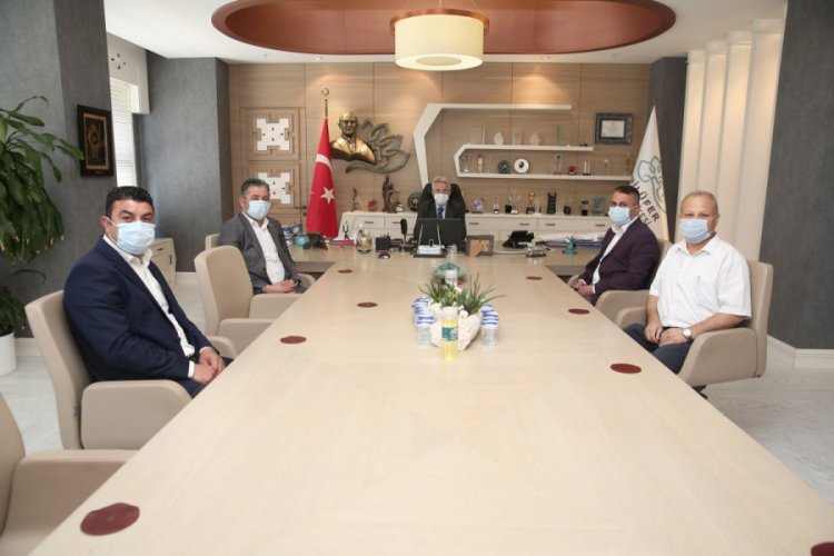 Bayrami&ccedil; Belediye Başkanı'ndan Bursa'ya ziyaret