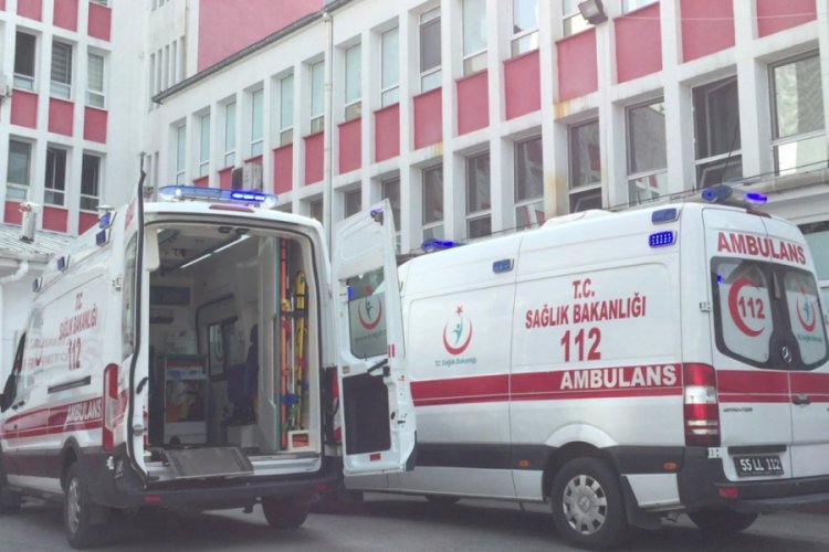 Acil tıp teknisyenine ambulansta taciz