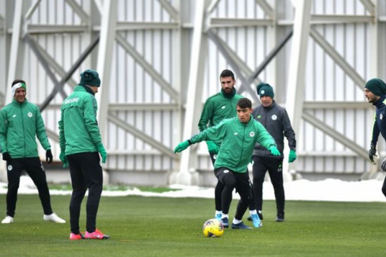Konyaspor'da Gen&ccedil;lerbirliği ma&ccedil;ı hazırlıkları