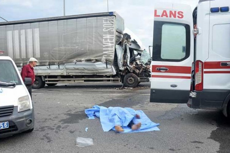 Ordu g&uuml;ne korkun&ccedil; bir kaza haberi ile uyandı
