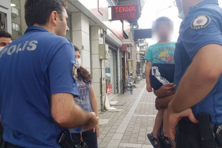 Bursa'da sokak ortasında boşanma tartışması karakolda bitti