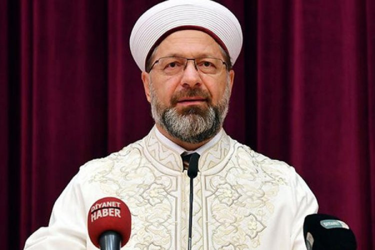 Diyanet İşleri Başkanı Erbaş'tan, 'Kud&uuml;s' a&ccedil;ıklaması