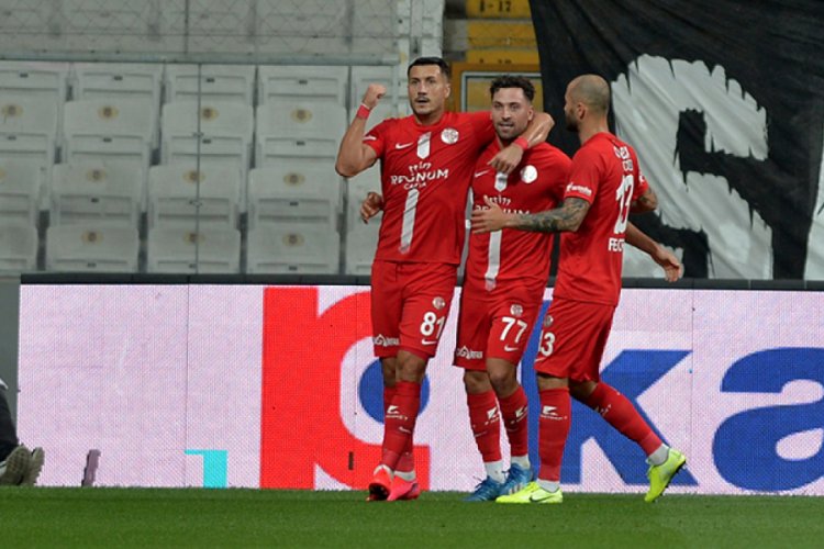Beşiktaş evinde Antalyaspor'a kaybetti