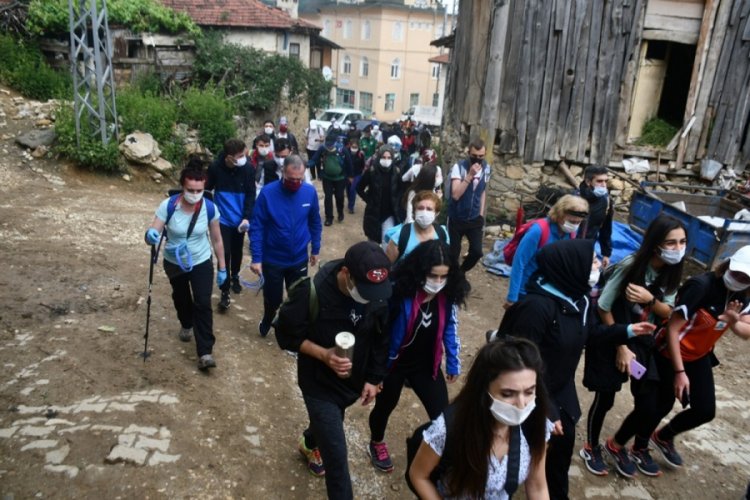 Bursa İneg&ouml;l'de doğaseverler yeşille buluştu