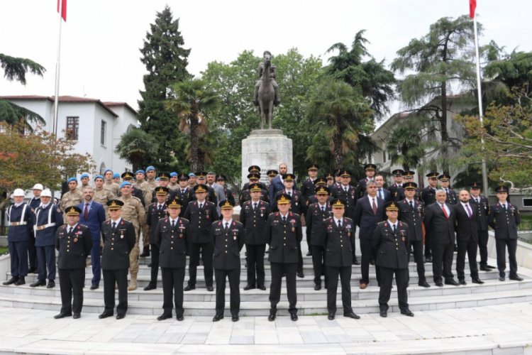 Bursa'da Jandarma teşkilatının 181'inci kuruluş yıld&ouml;n&uuml;m&uuml; etkinlikleri ger&ccedil;ekleşti