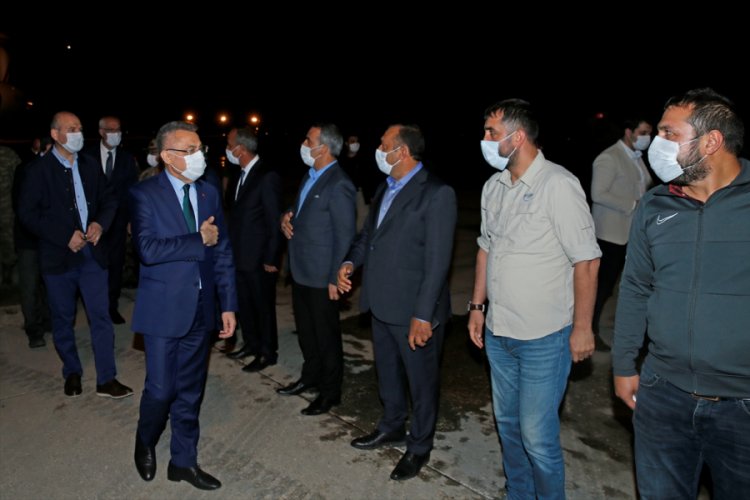 Yardımcı Oktay, Bakan Soylu ve Bakan Kurum Bing&ouml;l'de