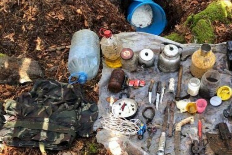 Amanos Dağları'nda ter&ouml;ristlerin kullandığı sığınak bulundu