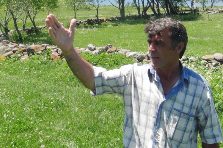 &Ccedil;ıldır G&ouml;l&uuml; kıyısında bozayı g&ouml;r&uuml;nt&uuml;lendi