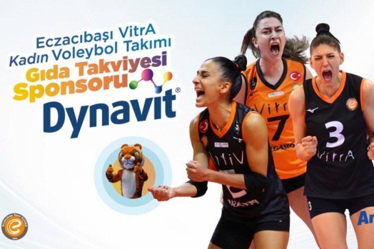 Eczacıbaşı VitrA Voleybol takımına vitamin takviyesi