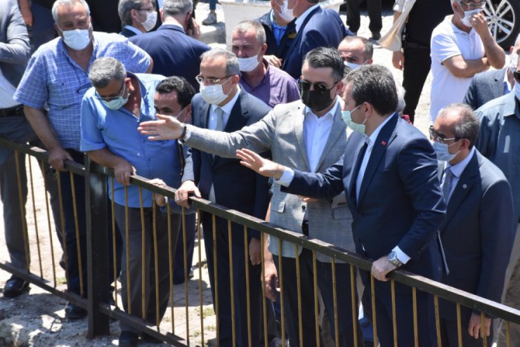 Bakan Pakdemirli, Selinos Deresi Islah Projesi'ni anlattı