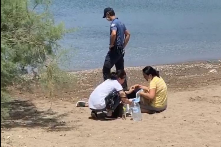 Yazlığına geldi denizde boğularak can verdi