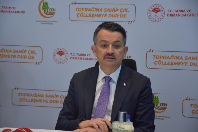 Bakan Pakdemirli: Hobi bah&ccedil;eleri yasalara uygun olmayan bir faaliyet