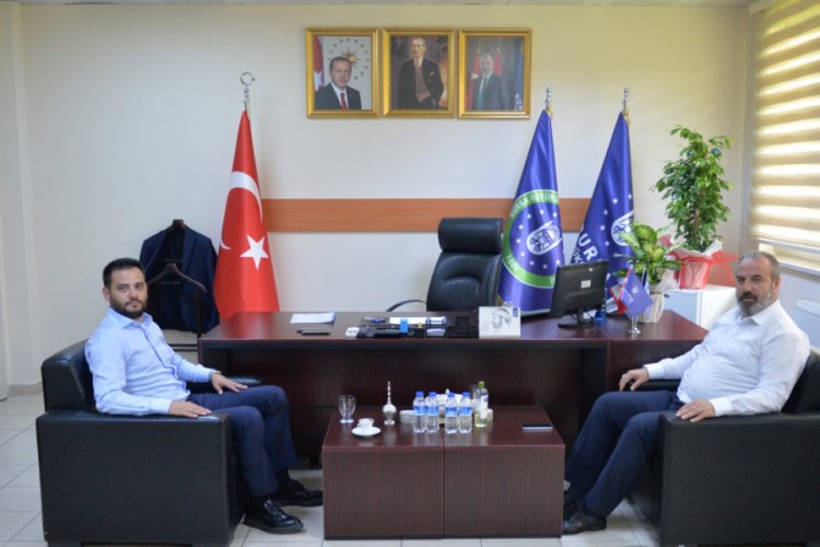Bursa Gen&ccedil;lik ve Spor il M&uuml;d&uuml;r&uuml; Başparmak'tan hayırlı olsun ziyareti