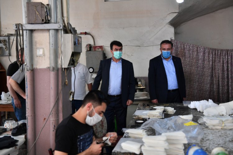Bursa Osmangazi Belediye Başkanı D&uuml;ndar'dan pandemi sonrası mahalle ziyaretleri