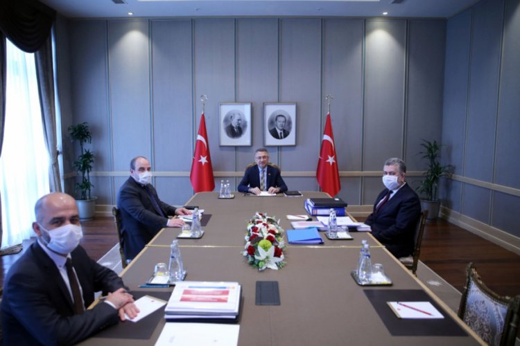 Cumhurbaşkanlığı'nda yatırım ortamını iyileştirme toplantısı