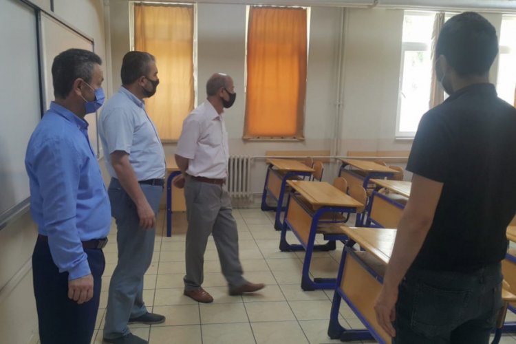 Bursa Orhangazi'de LGS öncesi okullar denetlendi
