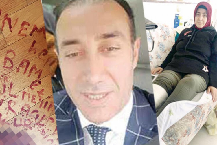 &Ouml;leceğini d&uuml;ş&uuml;nd&uuml;! Kanıyla yazdıkları dehşete d&uuml;ş&uuml;rd&uuml;