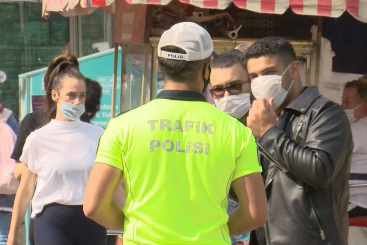 İstanbul'da maske takmayana 900 lira ceza