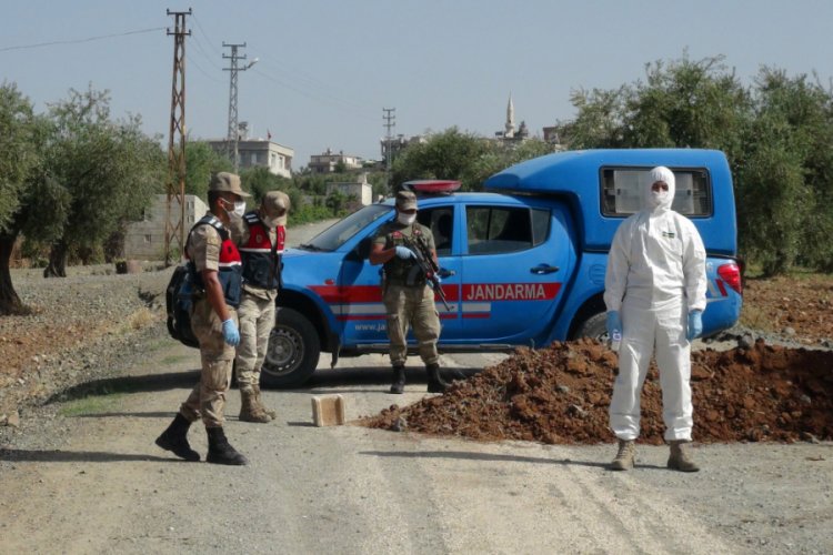 Kayseri'de 4 ev karantina altına alındı