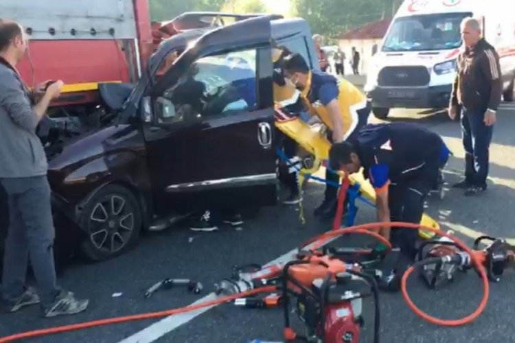 Erzincan'da trafik kazası: 1 yaralı